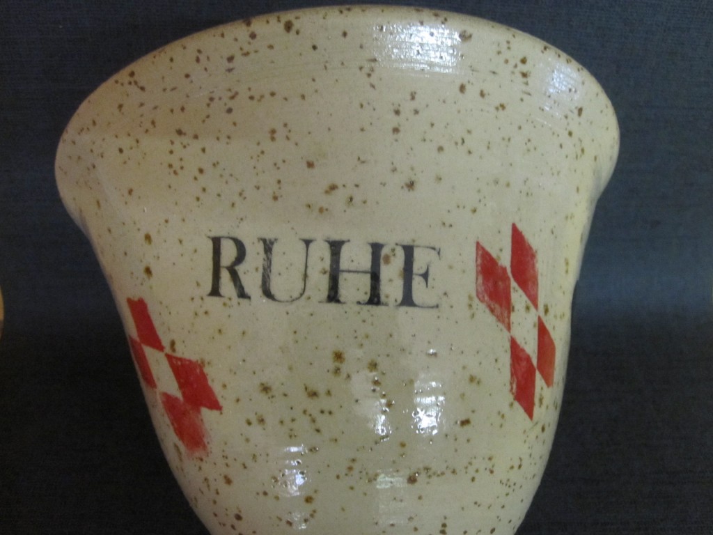 Druck in Rot und Schwarz