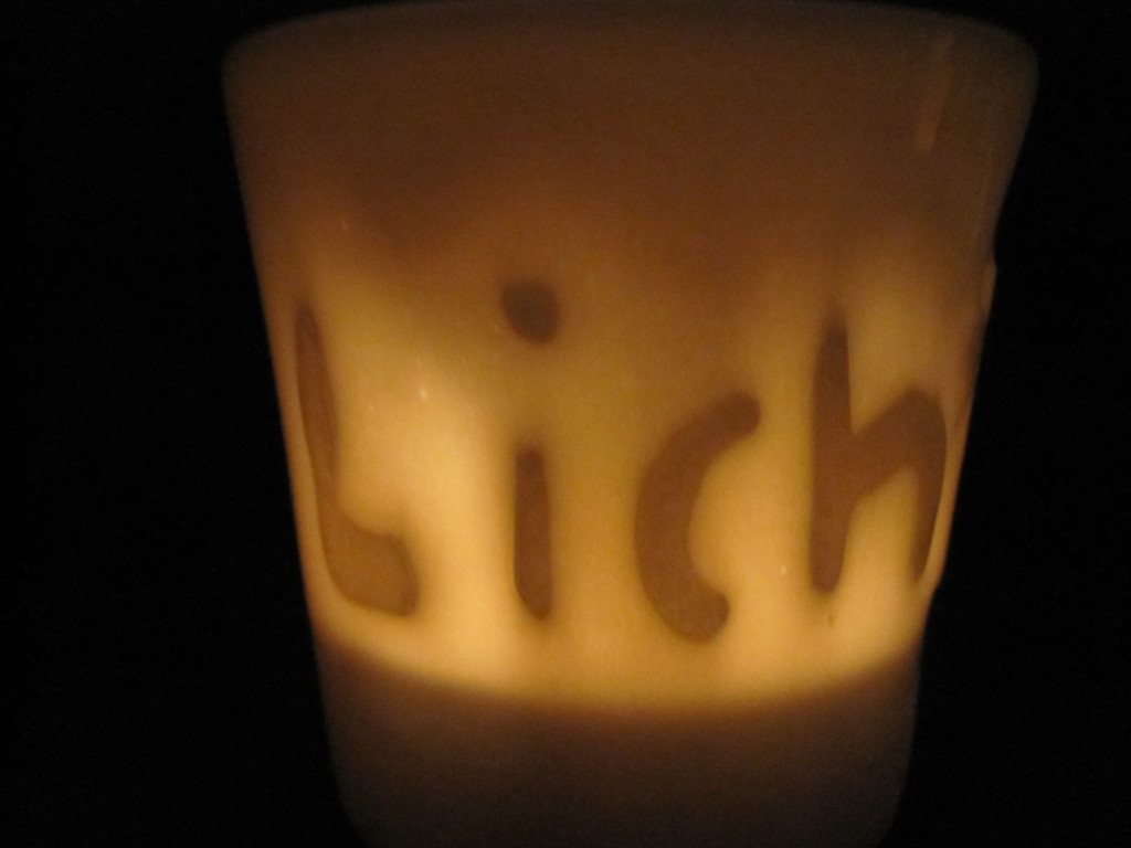 Porzellan mit Effekten