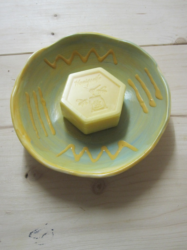 Seifenschale aus Porzellan