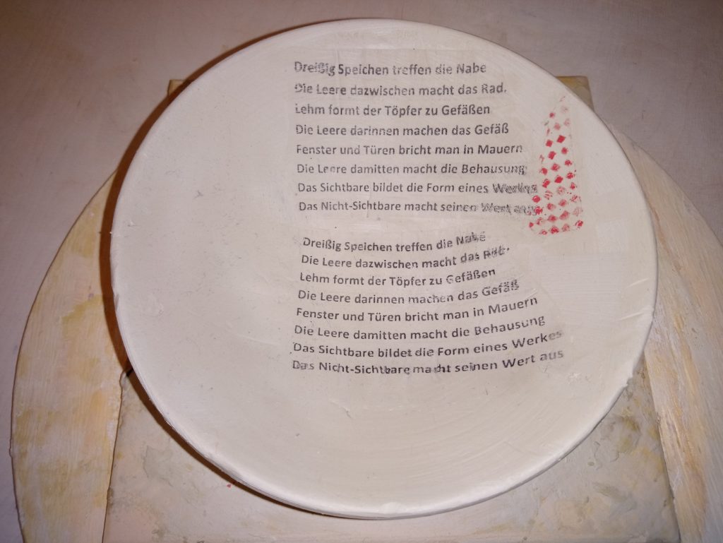 Druck auf Keramik
