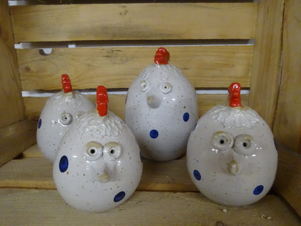 Gedrehte Keramik aus dem Kurs