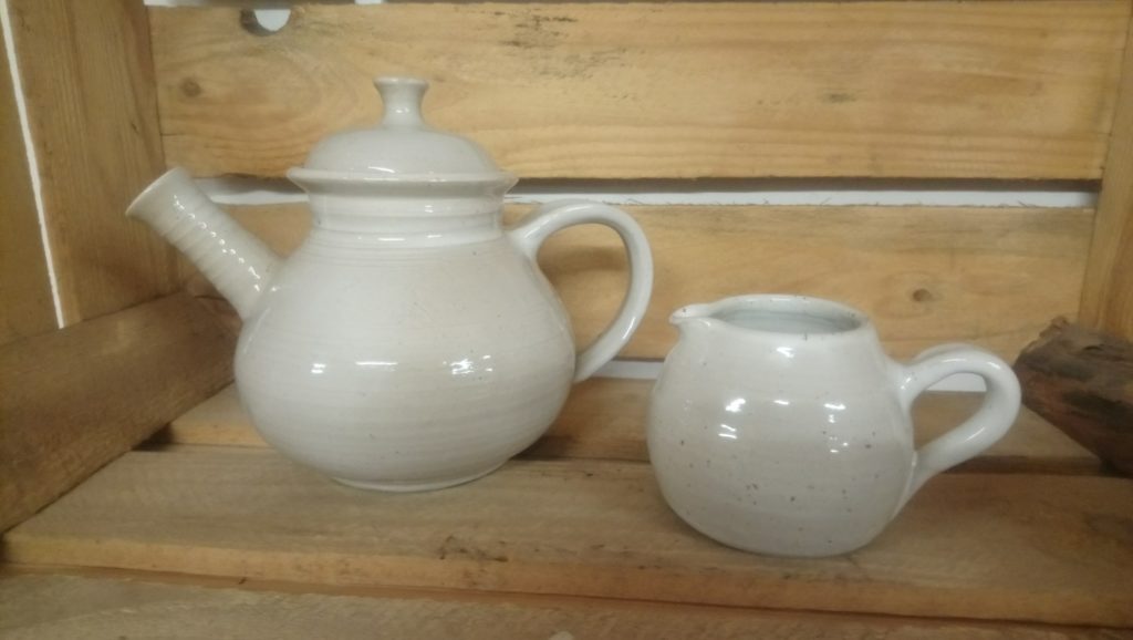 Gedrehte Keramik aus dem Kurs