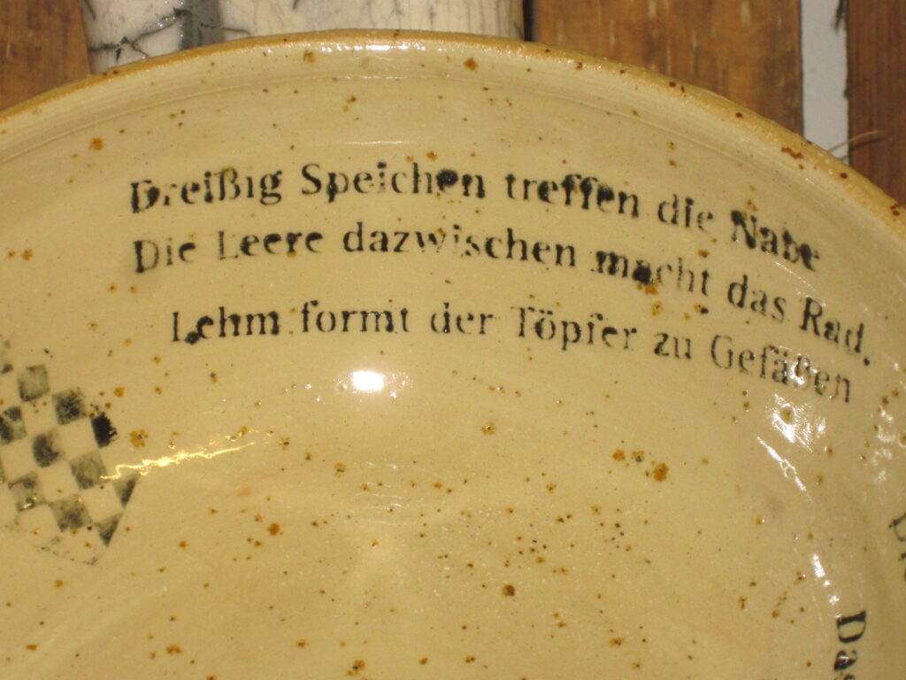 Druck auf Keramik
