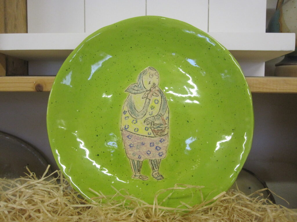 Glasierte Keramik