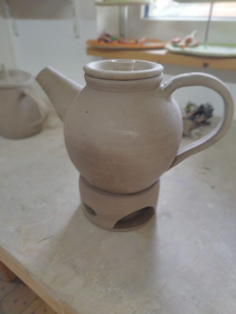 Gedrehte Keramik aus dem Kurs