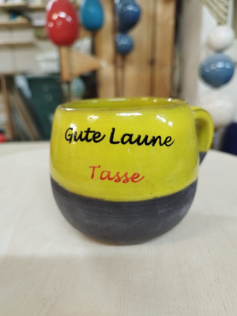Siebdruck auf Keramik