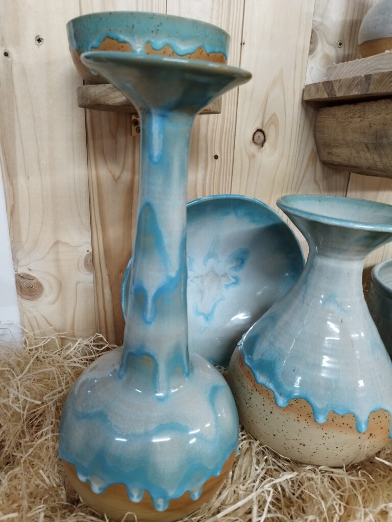 Glasierte Keramik