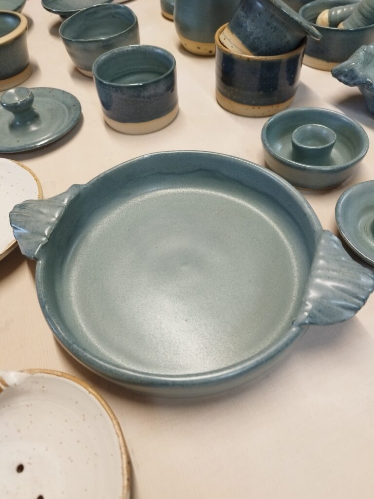 Gedrehte Keramik aus dem Kurs