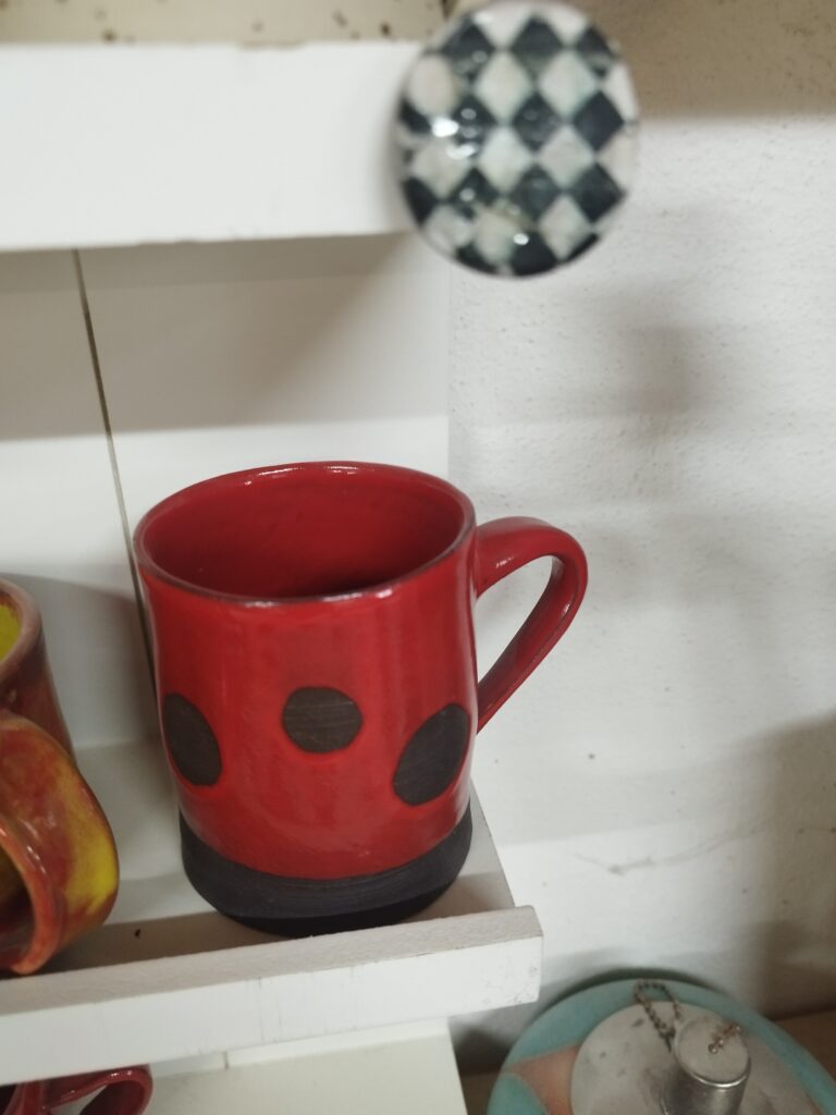 Gedrehte Keramik aus dem Kurs