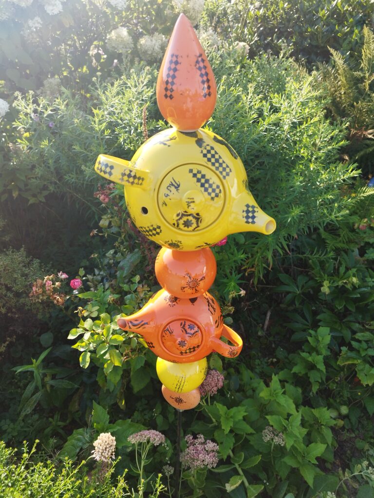 Glasierte Keramik
